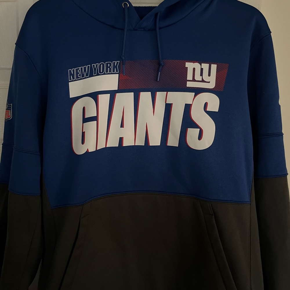NFL Blue and Black Giants Hoodie